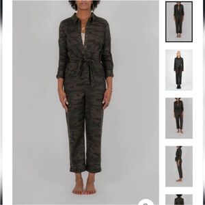 Level99 Marlow Camo Flight Jumpsuit Sz M